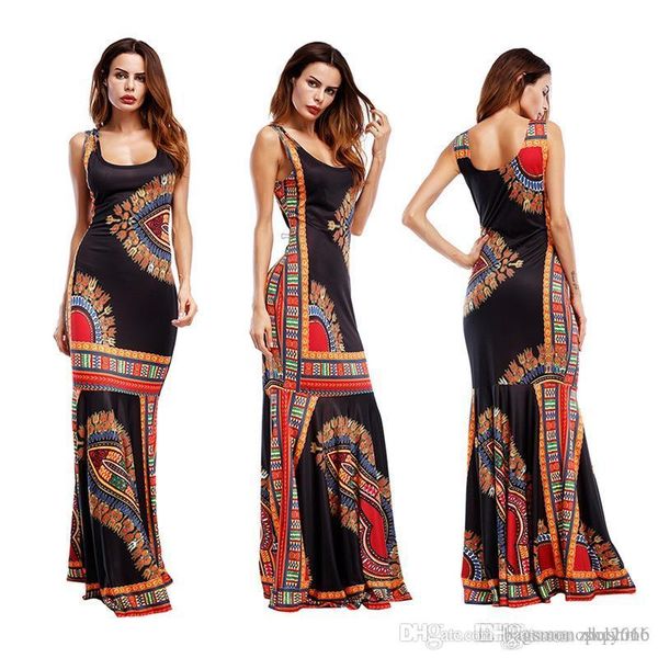 wholesale women dress summer scoop neck sleeveless vest striped print elegant lady bodycon waist casual long dresses skirt size s-xl d4, Black;gray
wholesale women dress summer scoop neck sleeveless vest striped print elegant lady bodycon waist casual long dresses skirt size s-xl d4, Black;gray