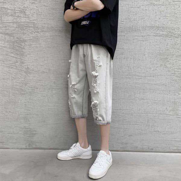 summer ripped jeans men's fashion washed retro casual straight jeans men streetwear wild loose hip hop denim pants -5xl, Blue
summer ripped jeans men's fashion washed retro casual straight jeans men streetwear wild loose hip hop denim pants -5xl, Blue
