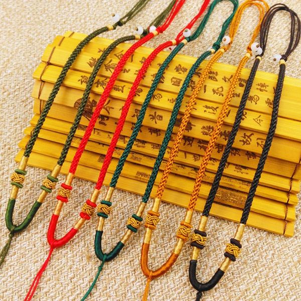 fine woven pineapple buckle coarse rope diy hand woven pendant pendant necklace diy necklace lanyard jade jade lanyard adjustable, Silver
fine woven pineapple buckle coarse rope diy hand woven pendant pendant necklace diy necklace lanyard jade jade lanyard adjustable, Silver