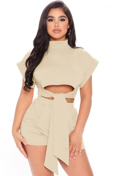 womens 2pcs stand neck casual women designer two piece pants fashion exposed navel sets solid color sexy, White
womens 2pcs stand neck casual women designer two piece pants fashion exposed navel sets solid color sexy, White