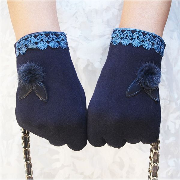 yweqc women's autumn and winter thin korean style and gloves ball gloves cute mink fur ball rabbit velvet hand-repairing touch screen s
yweqc women's autumn and winter thin korean style and gloves ball gloves cute mink fur ball rabbit velvet hand-repairing touch screen s