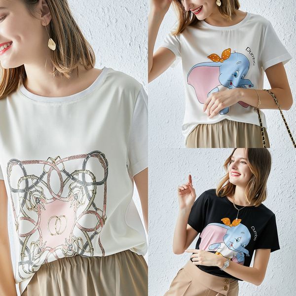 ir5w5 new spring and summer clothing mulberry t-shirt silk t-shirt western style 2020 silk short sleeve women's printed satin casual, White
ir5w5 new spring and summer clothing mulberry t-shirt silk t-shirt western style 2020 silk short sleeve women's printed satin casual, White