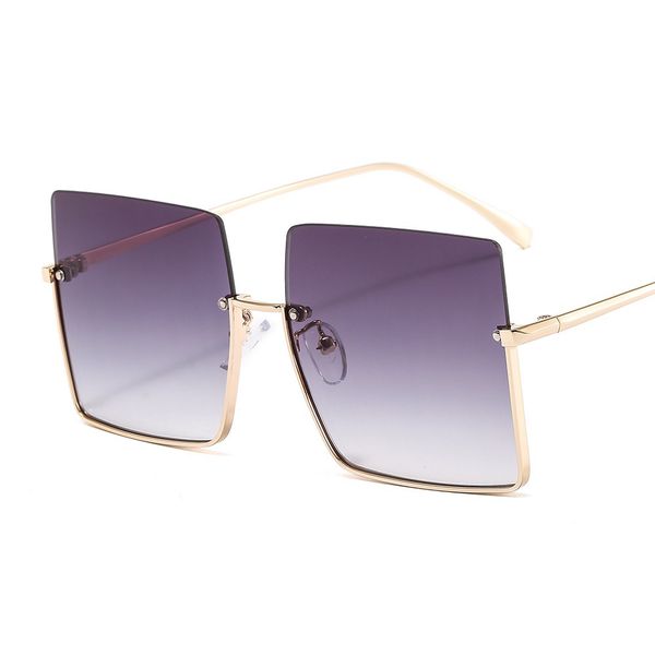 2020 new fashion metal half-frame trendy sun glasses men's and women's sunglasses uv400 uv protection with box case 36020, White;black
2020 new fashion metal half-frame trendy sun glasses men's and women's sunglasses uv400 uv protection with box case 36020, White;black