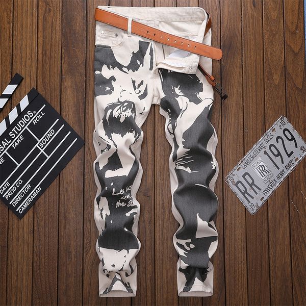 erkek kot pantolon 2020 wind digital printing men's flower pants teenagers slim stretch casual long pants tide mens jeans brand, Blue
erkek kot pantolon 2020 wind digital printing men's flower pants teenagers slim stretch casual long pants tide mens jeans brand, Blue