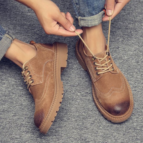men autumn winter shoes genuine leather casual men suede lace up boots warm plush for cold winter male ankle botas, Black
men autumn winter shoes genuine leather casual men suede lace up boots warm plush for cold winter male ankle botas, Black