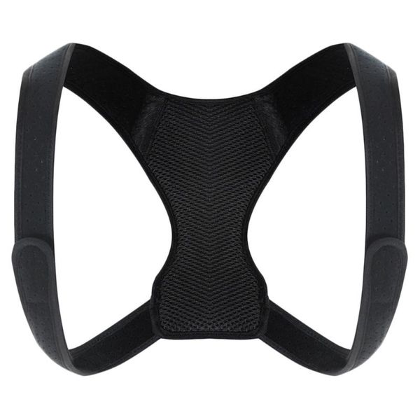 anti-hump back posture correction belt posture corrector (black l weigh 60-85kg, Black;blue 
anti-hump back posture correction belt posture corrector (black l weigh 60-85kg, Black;blue