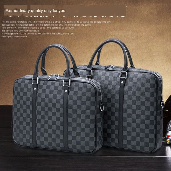 men's business briefcase pu leather printed hand computer handbag business computer data file storage multi-layer hand bag, White
men's business briefcase pu leather printed hand computer handbag business computer data file storage multi-layer hand bag, White