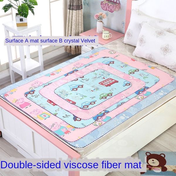 t0pos ice silk mat double-sided waterproof diaper 1.8*2 mat menstrual leakage prevention mattress diaper mattress maternal and infant suppli
t0pos ice silk mat double-sided waterproof diaper 1.8*2 mat menstrual leakage prevention mattress diaper mattress maternal and infant suppli