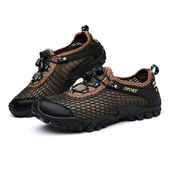 summer outdoor shoes men shoes breathable anti-slip mountain climbing hiking moon river mesh quick-dry wading upstream lac
summer outdoor shoes men shoes breathable anti-slip mountain climbing hiking moon river mesh quick-dry wading upstream lac