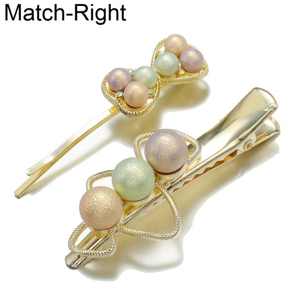 match-right hair jewelry 2pcs/set cute pearl hair clip/pin/stick/barrette korean bridal bobby hairclip head accessories sp907, Golden;silver
match-right hair jewelry 2pcs/set cute pearl hair clip/pin/stick/barrette korean bridal bobby hairclip head accessories sp907, Golden;silver