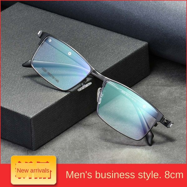 metal myopia frame men's full frame business men's myopia glasses glasses, Silver
metal myopia frame men's full frame business men's myopia glasses glasses, Silver