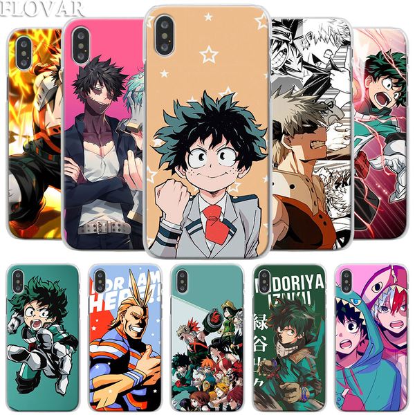 boku no hero academia phone case for apple iphone x xr 7 8 plus 6 6s plus xs max 11 pro max se phone case coque