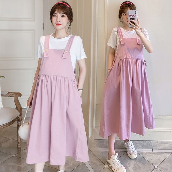 2020 summer new maternity maternity dress suspender skirt clothes trendy mom korean style suspender skirt (adjustable suspender, Black;gray
2020 summer new maternity maternity dress suspender skirt clothes trendy mom korean style suspender skirt (adjustable suspender, Black;gray