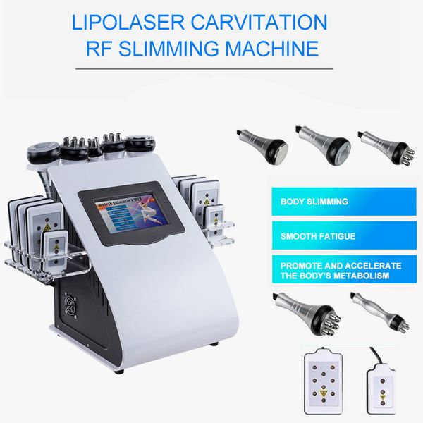 lowest 6 in 1 40k ultrasonic liposuction cavitation 8 pads lllt lipo laser slimming machine vacuum rf skin care salon spa equipmentups, Black
lowest 6 in 1 40k ultrasonic liposuction cavitation 8 pads lllt lipo laser slimming machine vacuum rf skin care salon spa equipmentups, Black