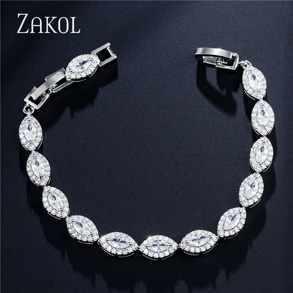 zakol fashion delicate cubic zirconia bracelets bangle for women wedding bridal jewelry fsbp2125, Black
zakol fashion delicate cubic zirconia bracelets bangle for women wedding bridal jewelry fsbp2125, Black