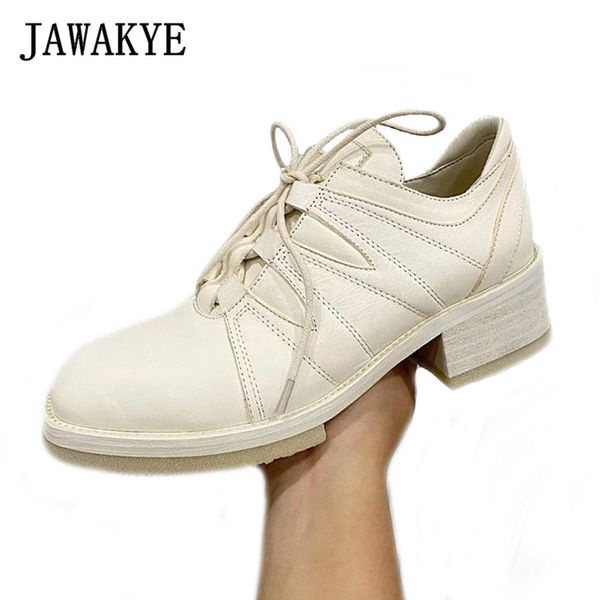 white real leather women oxford shoes british style lace up casual flat shoes fashion square toe flat platform women, Black
white real leather women oxford shoes british style lace up casual flat shoes fashion square toe flat platform women, Black