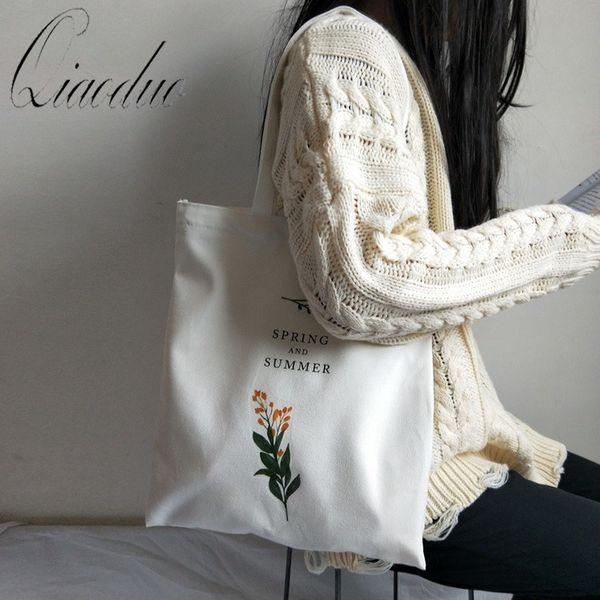 qiaoduo women's casual canvas shoulder bag flowers printing shopping bag cotton cloth lady handbag large capacity canvas
qiaoduo women's casual canvas shoulder bag flowers printing shopping bag cotton cloth lady handbag large capacity canvas