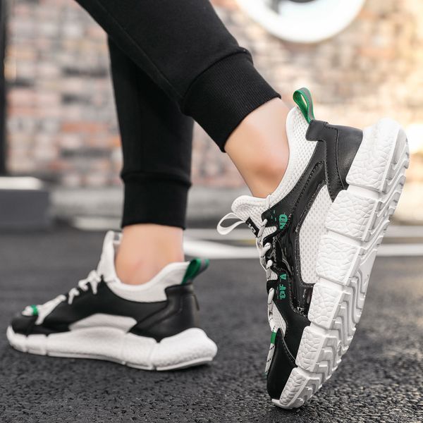 2020 new autumn daddy shoes running shoes casual shoes new mens breathable mesh sneakers fashion, Black
2020 new autumn daddy shoes running shoes casual shoes new mens breathable mesh sneakers fashion, Black