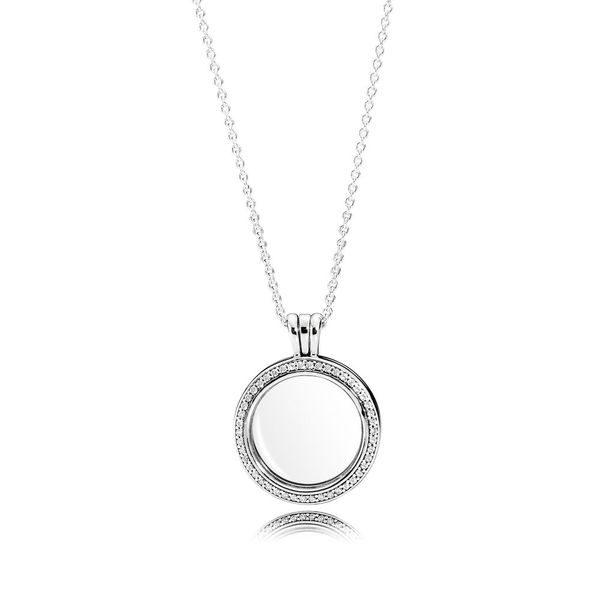 original 925 sterling silver floating locket pan necklace with clear cubic zirconia glass for women gift diy jewelry
original 925 sterling silver floating locket pan necklace with clear cubic zirconia glass for women gift diy jewelry