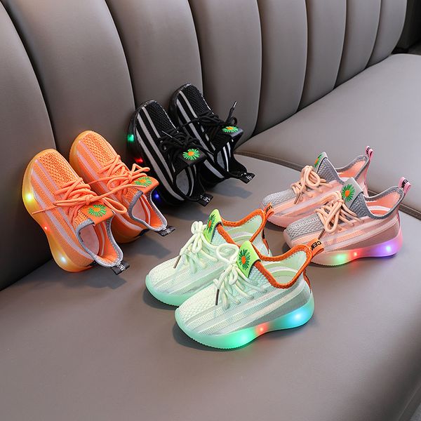 2020 spring autumn kids shoes boys girls led light sneakers children's luminous casual mesh shoes baby shiny glowing size 21-30
2020 spring autumn kids shoes boys girls led light sneakers children's luminous casual mesh shoes baby shiny glowing size 21-30