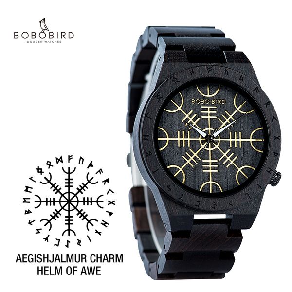 handmade bobo bird wooden watches man women runic circle watch with golden helm of awe or vegvisir quartz wristwatch male cx200804, Slivery;brown
handmade bobo bird wooden watches man women runic circle watch with golden helm of awe or vegvisir quartz wristwatch male cx200804, Slivery;brown