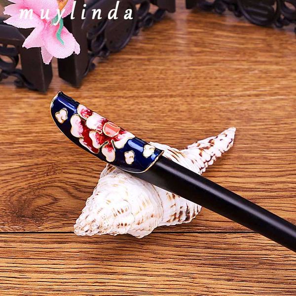 muylinda ebony wooden hair pins jewelry enamel flower hair sticks for women banquet wedding charm accessories, Golden;silver
muylinda ebony wooden hair pins jewelry enamel flower hair sticks for women banquet wedding charm accessories, Golden;silver