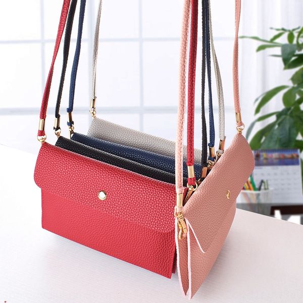 double-layer litchi pattern coin purse mobile pouch phone phone single-shoulder diagonal artistic fresh small bag selling bag, White
double-layer litchi pattern coin purse mobile pouch phone phone single-shoulder diagonal artistic fresh small bag selling bag, White