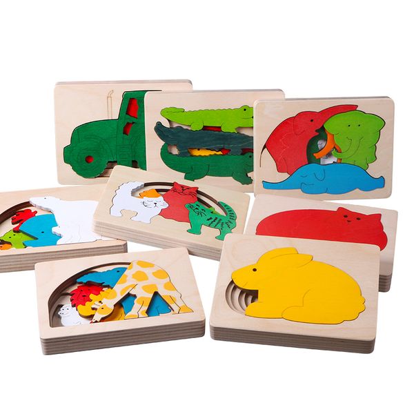 candywood new children toy animal cartoon 3d multilayer jigsaw puzzle baby wooden toys child creative early educational y200414
candywood new children toy animal cartoon 3d multilayer jigsaw puzzle baby wooden toys child creative early educational y200414