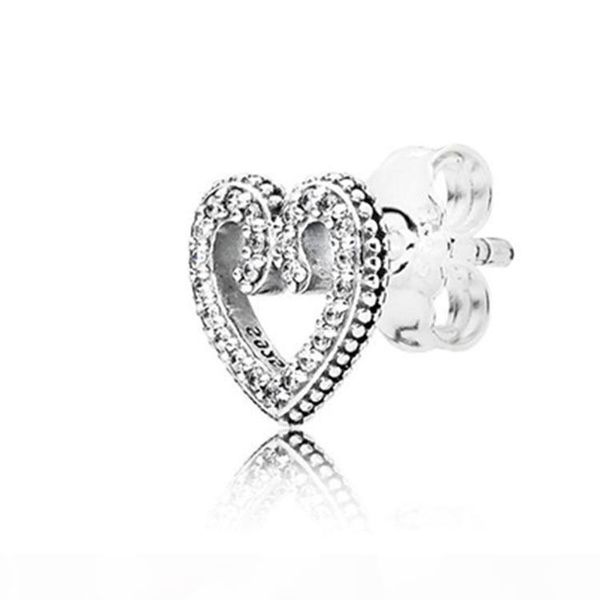 women's authentic 925 silver love heart stud earrings for pandora cz diamond wedding jewelry earring with original box set, Golden;silver
women's authentic 925 silver love heart stud earrings for pandora cz diamond wedding jewelry earring with original box set, Golden;silver