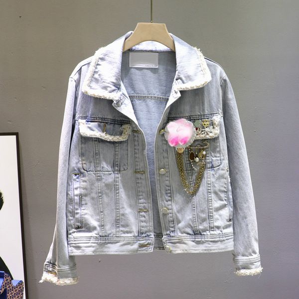 spring/autumn new korean cowboy girls three-dimensional decorative long-sleeved denim coat women's short students jackets, Black;brown
spring/autumn new korean cowboy girls three-dimensional decorative long-sleeved denim coat women's short students jackets, Black;brown