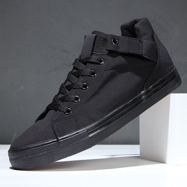 black high-canvas sneaker shoes men's summer breathable casual student shoe spring/autumn men vulcanized solid flats
black high-canvas sneaker shoes men's summer breathable casual student shoe spring/autumn men vulcanized solid flats