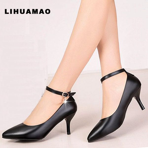 lihuamao women stiletto heels shoes slingbacks ankle strap pointed toe ladies high heel shoes pumps party wedding, Black
lihuamao women stiletto heels shoes slingbacks ankle strap pointed toe ladies high heel shoes pumps party wedding, Black