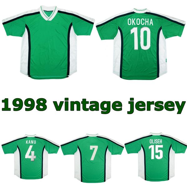 1998 okocha retro soccer jersey 98 kanu oliseh finidi yekini babangida west africa national team classic vintage football shirt, Black;yellow
1998 okocha retro soccer jersey 98 kanu oliseh finidi yekini babangida west africa national team classic vintage football shirt, Black;yellow