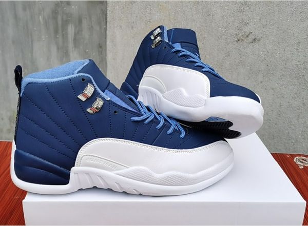 2020 12 indigo stone blue legend blue men basketball shoes 130690-404 jumpman 12s men sports designer sneakers
2020 12 indigo stone blue legend blue men basketball shoes 130690-404 jumpman 12s men sports designer sneakers