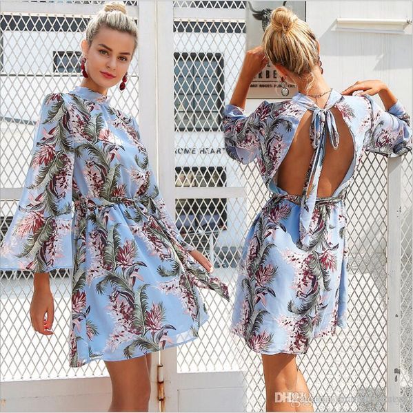 2019 grade bell sleeve belt backless formal chiffon dress short skirts lace fashion leisure party black white girl women lady print, Black;gray
2019 grade bell sleeve belt backless formal chiffon dress short skirts lace fashion leisure party black white girl women lady print, Black;gray