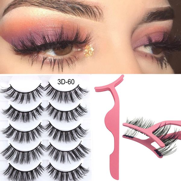 false eyelashes 5 pairs of 3d mink hair thick natural long eyelash extension manual curler
false eyelashes 5 pairs of 3d mink hair thick natural long eyelash extension manual curler