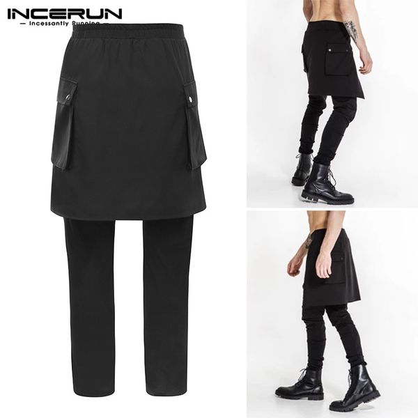 incerun men fashion pants solid color trousers pockets pencil joggers mens irregular skirts pants man black pantalones plus size
incerun men fashion pants solid color trousers pockets pencil joggers mens irregular skirts pants man black pantalones plus size