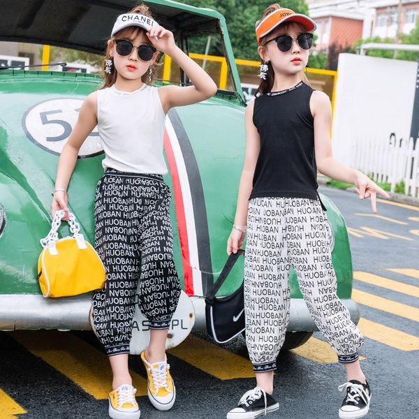 zokua wear 2020 summer wear new girls' leisure sports suit thin mid-sized ankle-length pants letter two-piece set fashion children'
zokua wear 2020 summer wear new girls' leisure sports suit thin mid-sized ankle-length pants letter two-piece set fashion children'