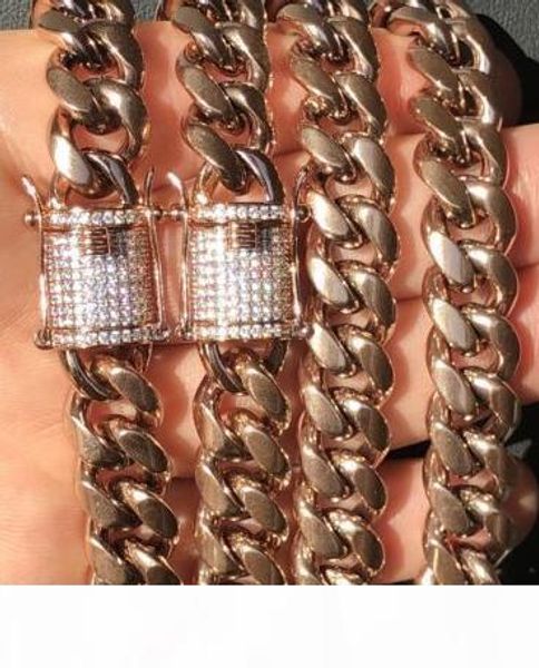 mens cuban link bracelet & chain set 14k rose gold plated 12mm *lad diamond clasp*, Silver
mens cuban link bracelet & chain set 14k rose gold plated 12mm *lad diamond clasp*, Silver