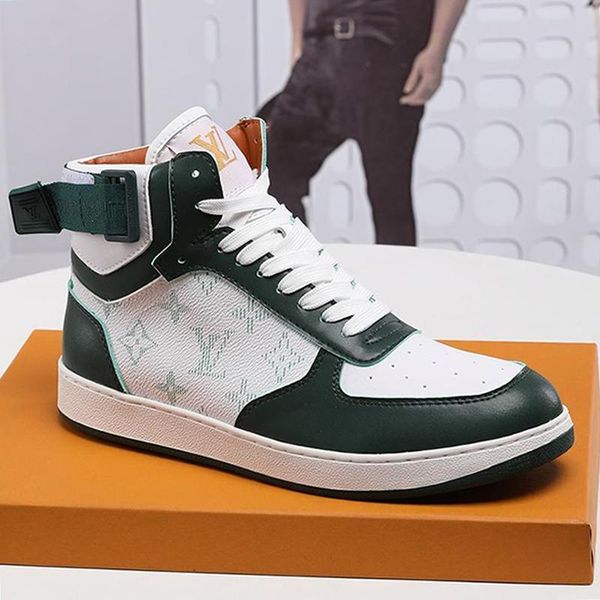luxury men shoes boots sneakers casual breathable trainers chaussures pour hommes fashion mens boots casual shoes with origin box fast ship, Black
luxury men shoes boots sneakers casual breathable trainers chaussures pour hommes fashion mens boots casual shoes with origin box fast ship, Black