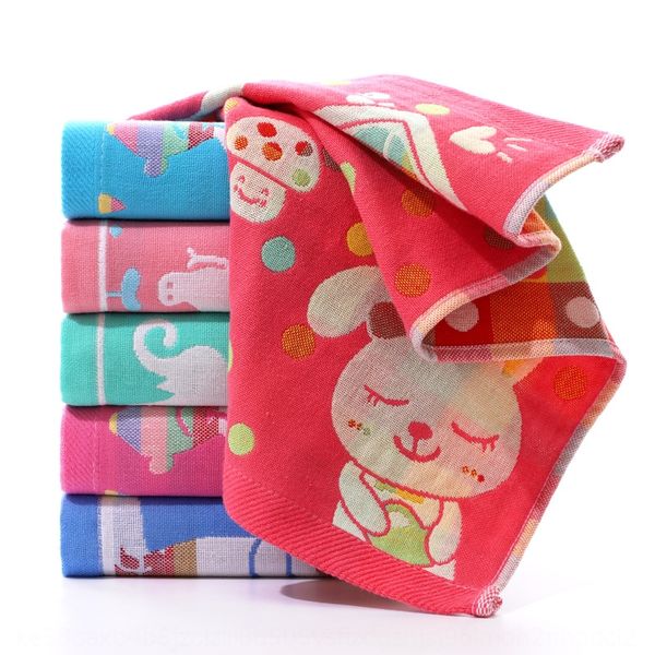 pure cotton three-layer gauze children's towel soft absorbent children's infant cartoon cute face wash small towel
pure cotton three-layer gauze children's towel soft absorbent children's infant cartoon cute face wash small towel