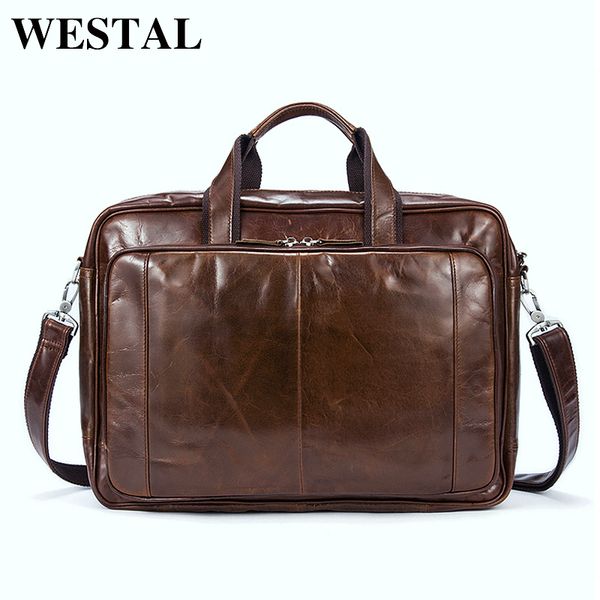 briefcases westal men's briefcase bag genuine leather prote document lapmen office for computer designer
briefcases westal men's briefcase bag genuine leather prote document lapmen office for computer designer