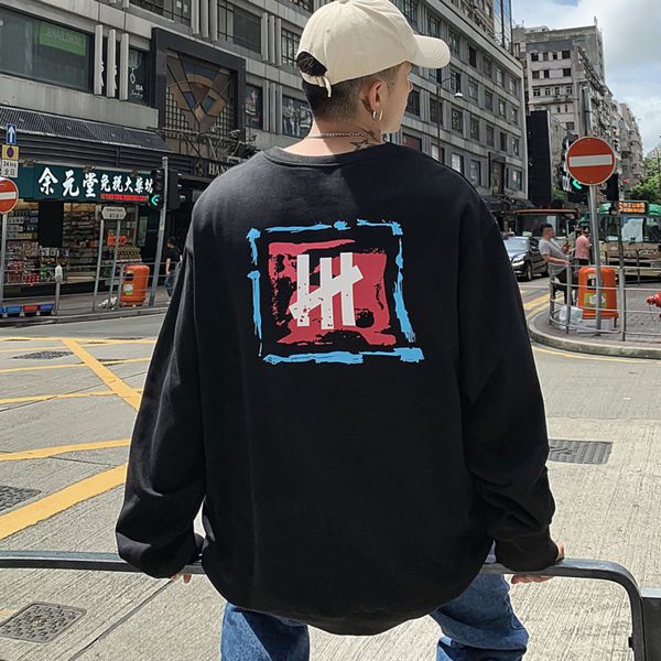 men's sweatshirt 2020 autumn and winter new solid color casual comfortable sweatshirt young personality trend men's clothing, Black
men's sweatshirt 2020 autumn and winter new solid color casual comfortable sweatshirt young personality trend men's clothing, Black