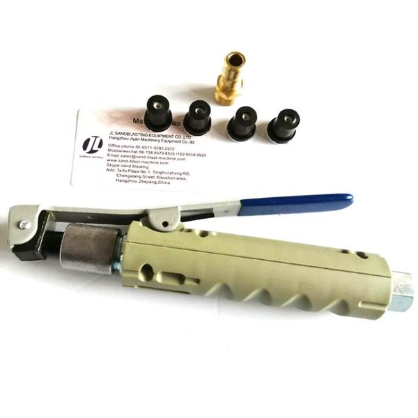 jl portable sand blast gun with 4 pieces sand blasting nozzles 1 piece blasting hose joint for 5gallon sandblaster
jl portable sand blast gun with 4 pieces sand blasting nozzles 1 piece blasting hose joint for 5gallon sandblaster