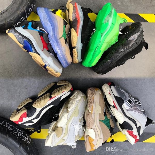 luxury men shoes triple s designer sneakers crystal clear sole casual shoes women combination soles boots vintage old dad grandpa trainers, Black
luxury men shoes triple s designer sneakers crystal clear sole casual shoes women combination soles boots vintage old dad grandpa trainers, Black