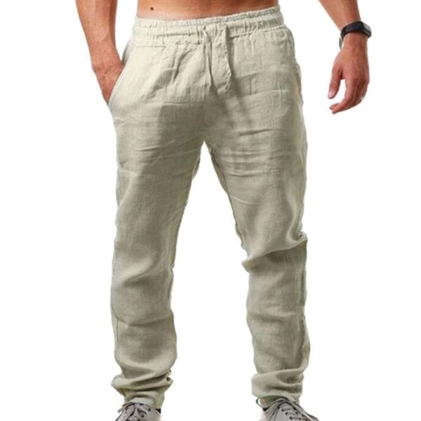 men's pants vicabo for men solid casual sports cotton linen elastic waist mens clothing pantalons pour hommes#w, Black
men's pants vicabo for men solid casual sports cotton linen elastic waist mens clothing pantalons pour hommes#w, Black