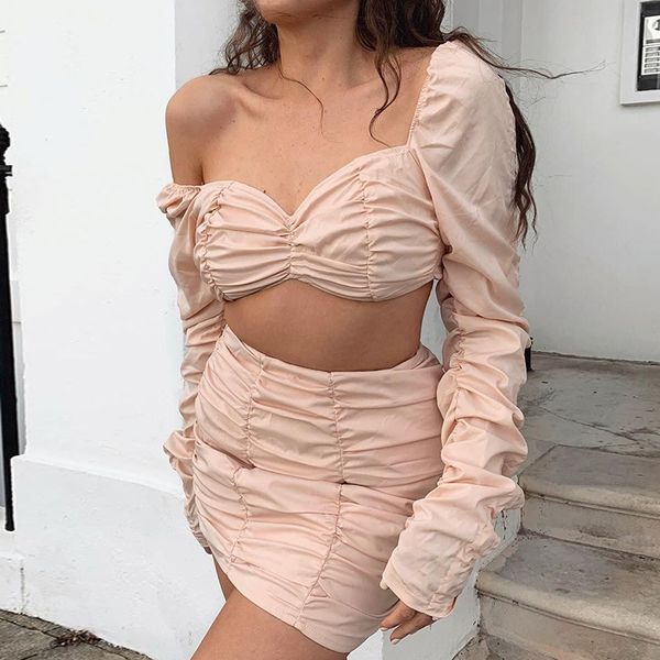 newasia double layers two piece set crop skirt set autumn party club 2 piece outfits women mini skirts matching sets, White
newasia double layers two piece set crop skirt set autumn party club 2 piece outfits women mini skirts matching sets, White