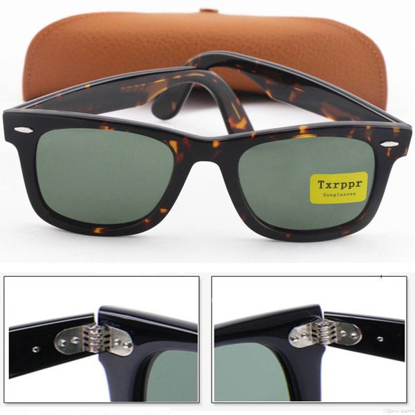 brand designer classic tortoise metal frame green sunglasses for women men 50mm green glass lens with leather box, White;black
brand designer classic tortoise metal frame green sunglasses for women men 50mm green glass lens with leather box, White;black