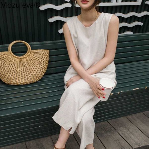two piece dress mozuleva 2021 summer women sets 2 ankle-length wide pants elastic waist cotton and linen split pockets suit femme, White
two piece dress mozuleva 2021 summer women sets 2 ankle-length wide pants elastic waist cotton and linen split pockets suit femme, White