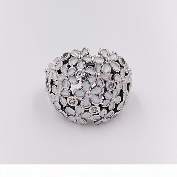 authentic 925 sterling silver rings silver daisy ring with clear cz and white enamel fits european pandora style jewelry 190936en12
authentic 925 sterling silver rings silver daisy ring with clear cz and white enamel fits european pandora style jewelry 190936en12